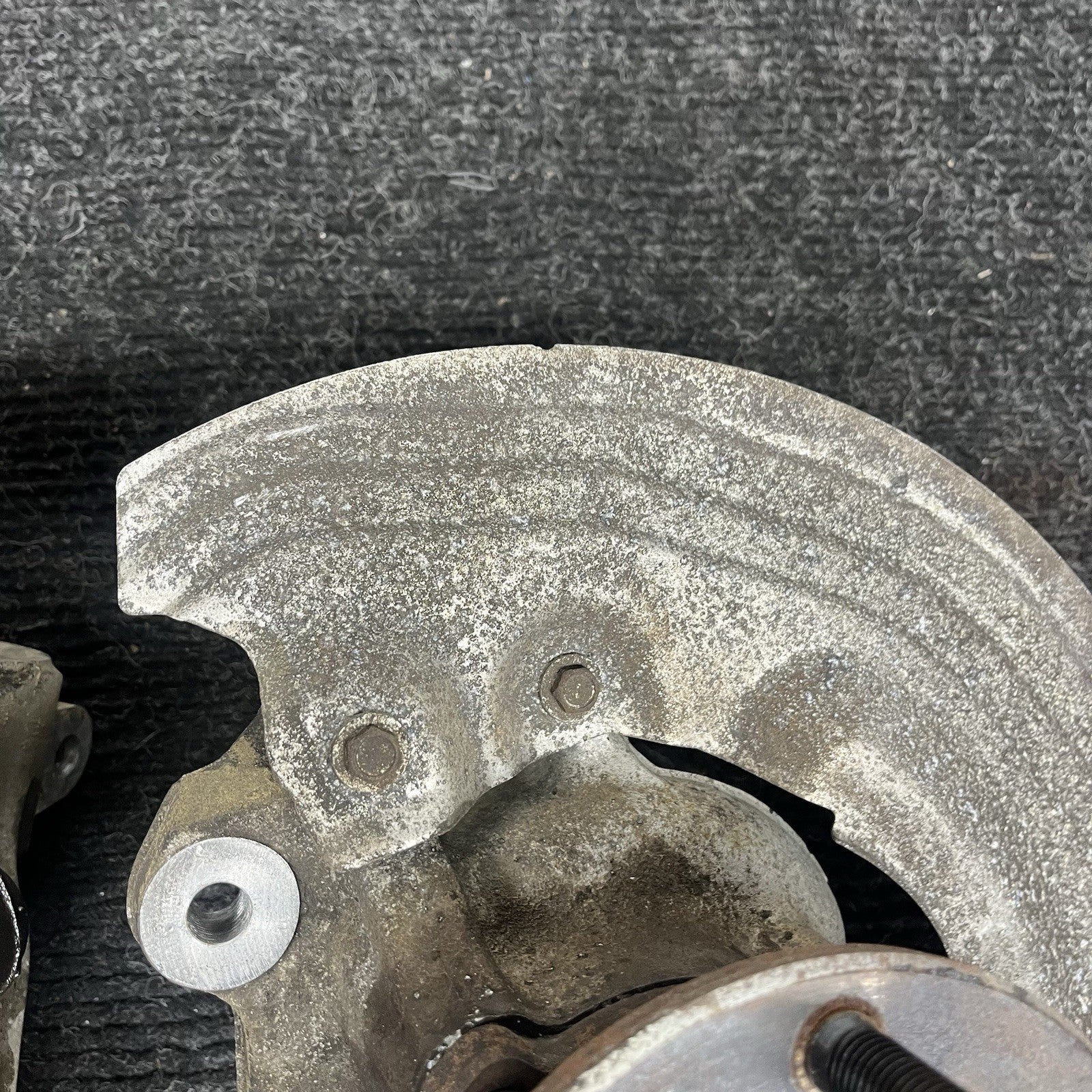 ☑️ BMW E88 E82 E90 E92 3 Series Front Spindle Knuckle Wheel Hub Bearing Pair OEM
