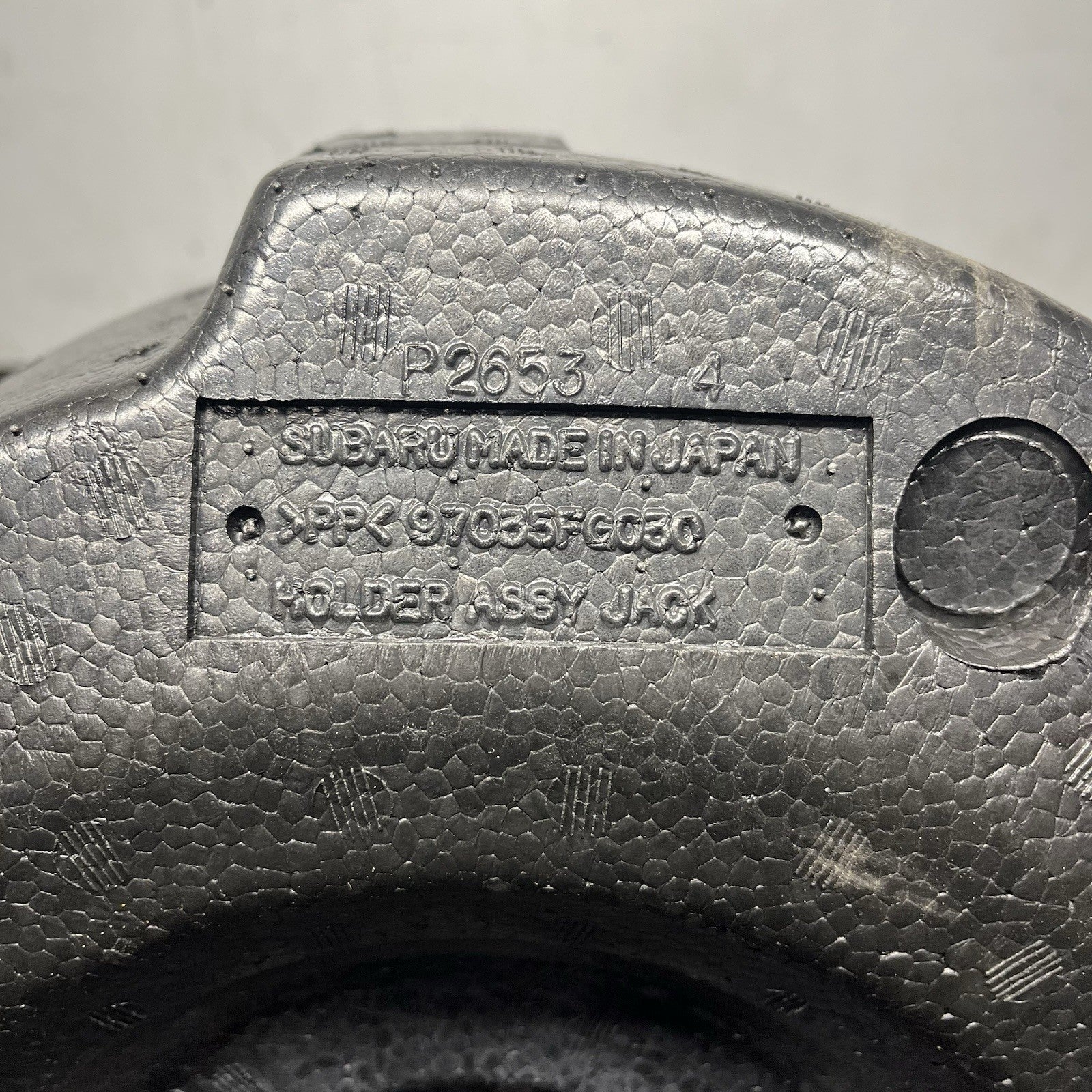 ☑️ 08-14 SUBARU WRX STI HATCH OEM TRUNK FOAM