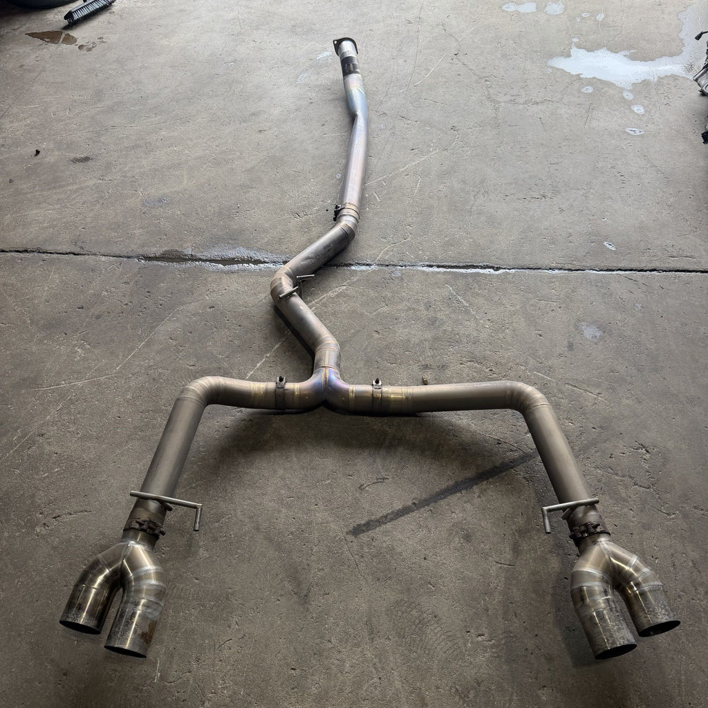 ☑️ RK Titanium Full Titanium Cat-Back Exhaust for Subaru WRX STI 2015-2021 NOTE