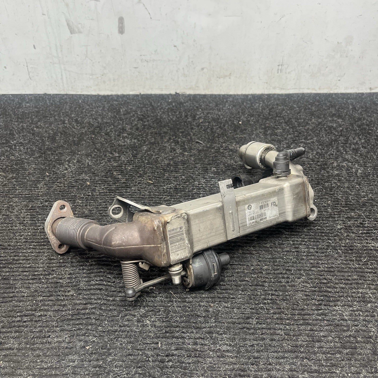 ☑️ BMW X5 E70 3.0L DIESEL M57Y ENGINE EGR EXHAUST GAS RECIRCULATION VALVE COOLER
