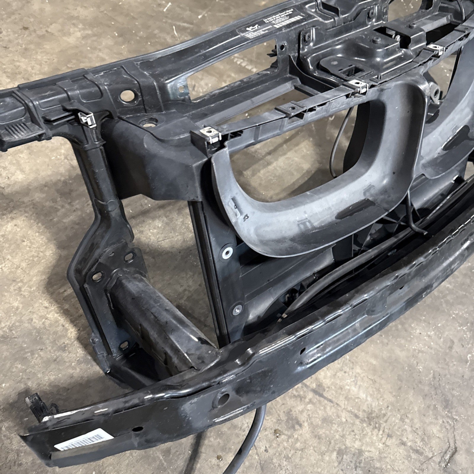 ☑️ Front Core Radiator Support OEM BMW E82 E88 135i 128i W/ REINFORCEMENT BAR