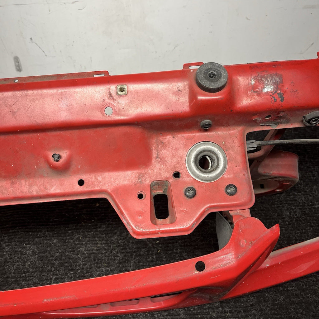 ☑️ 91-99 BMW E36 3 Series M3 Front Clip Radiator Core Support Panel Hellrot OEM
