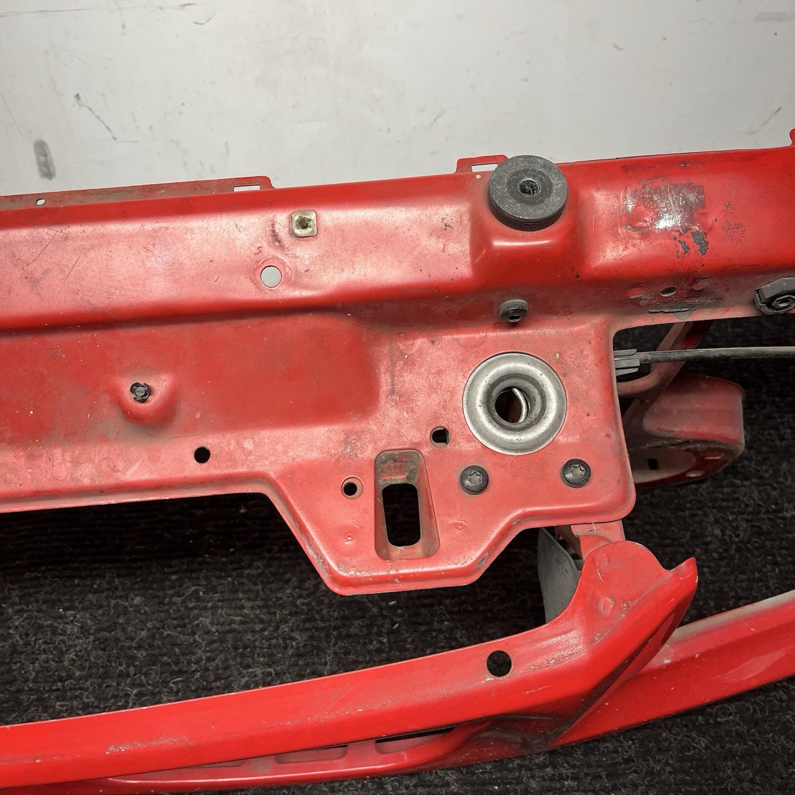 ☑️ 91-99 BMW E36 3 Series M3 Front Clip Radiator Core Support Panel Hellrot OEM