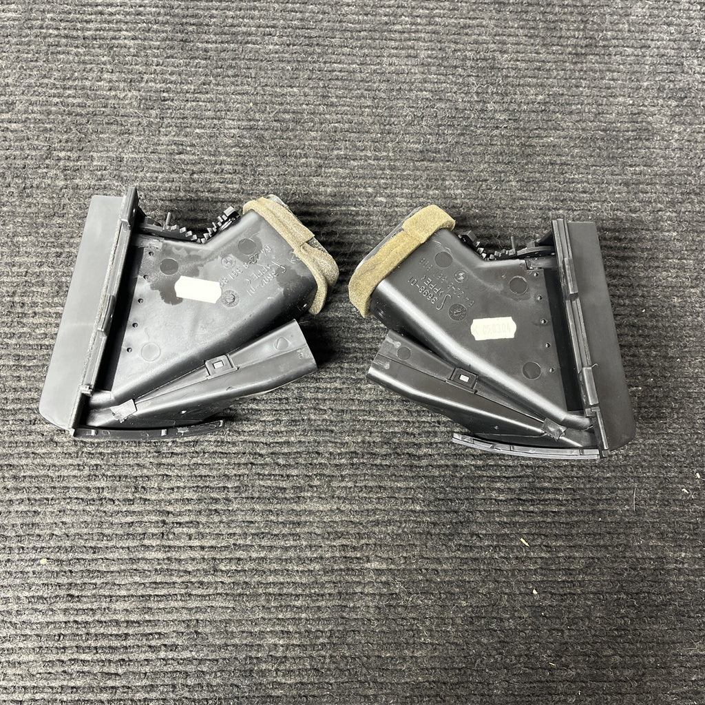 ☑️ 2000-2006 BMW E46 M3 3 SERIES FRONT L/R DASH END VENTS AC VENT AIR VENT OEM
