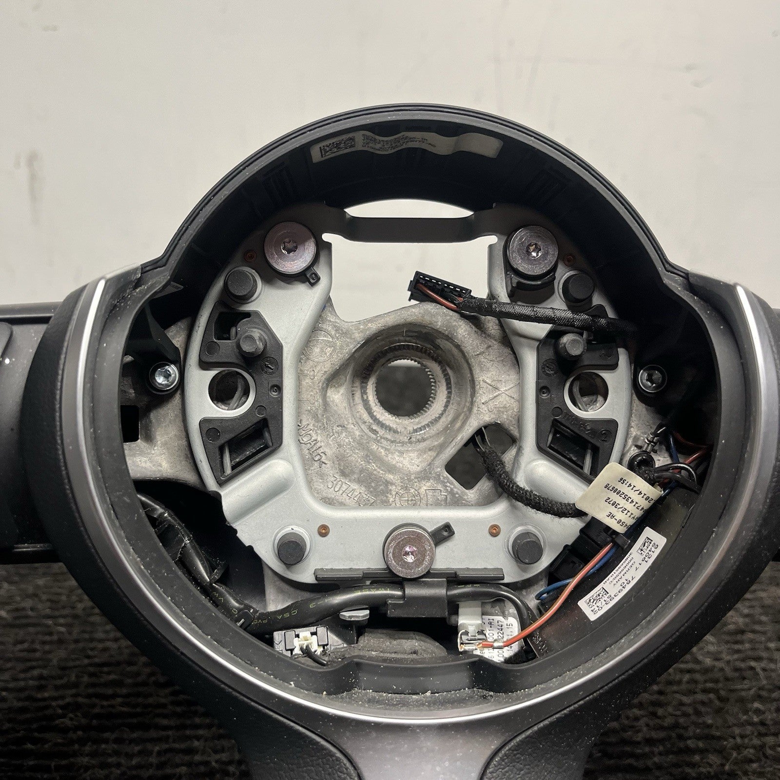 ☑️ BMW F34 F30 F32 F33 F36 F22 M SPORT STEERING HEATED LEATHER ASSEMBLY OEM