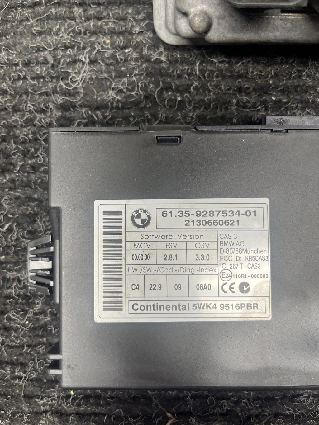 ☑️ 11-13 OEM BMW E82 E88 E92 DME ECU CAS 3 Engine Control Unit Computer N55 SET