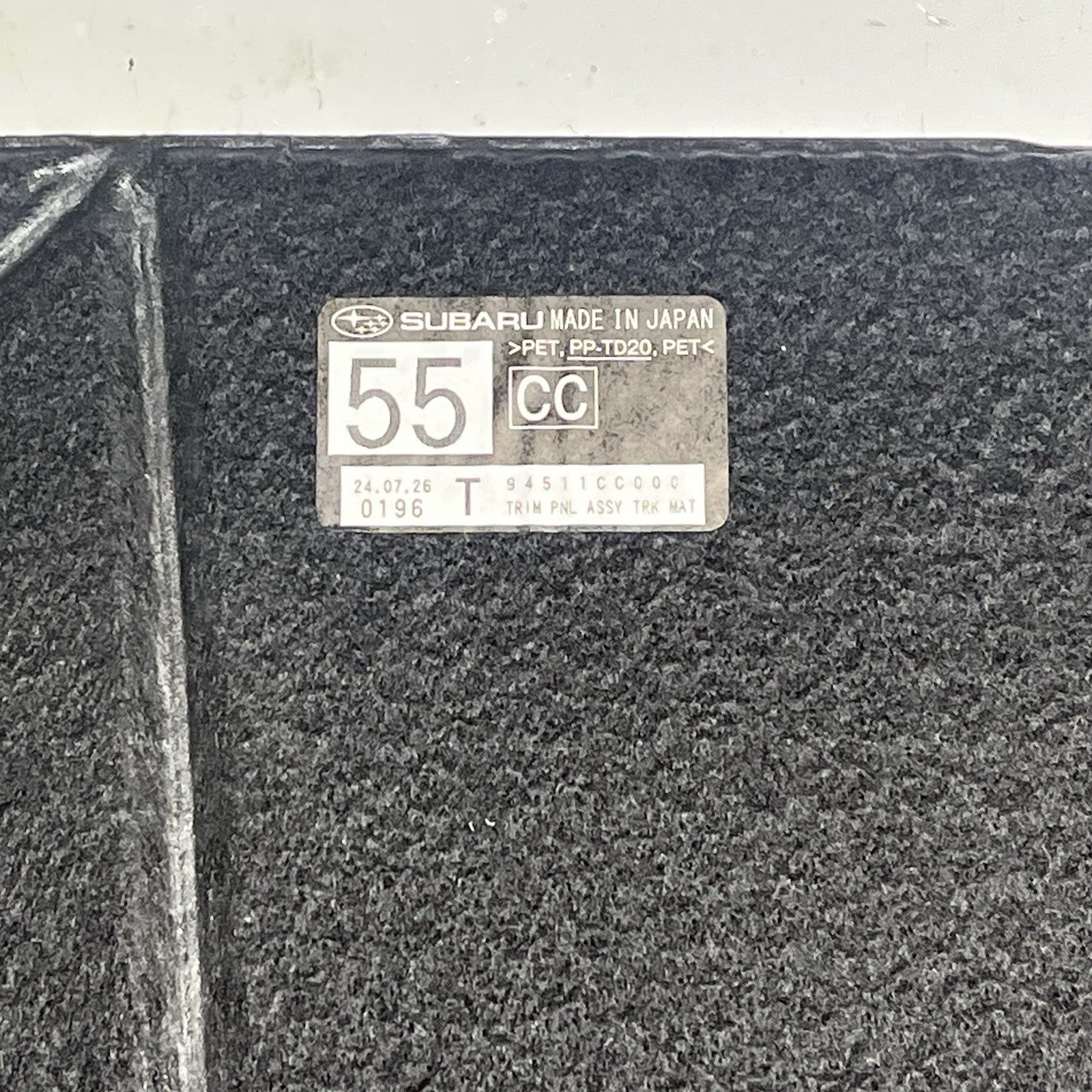 ☑️ 2022-2026 TOYOTA GR86 BRZ TRUNK CARGO SPARE FLOOR CARPET COVER MAT OEM