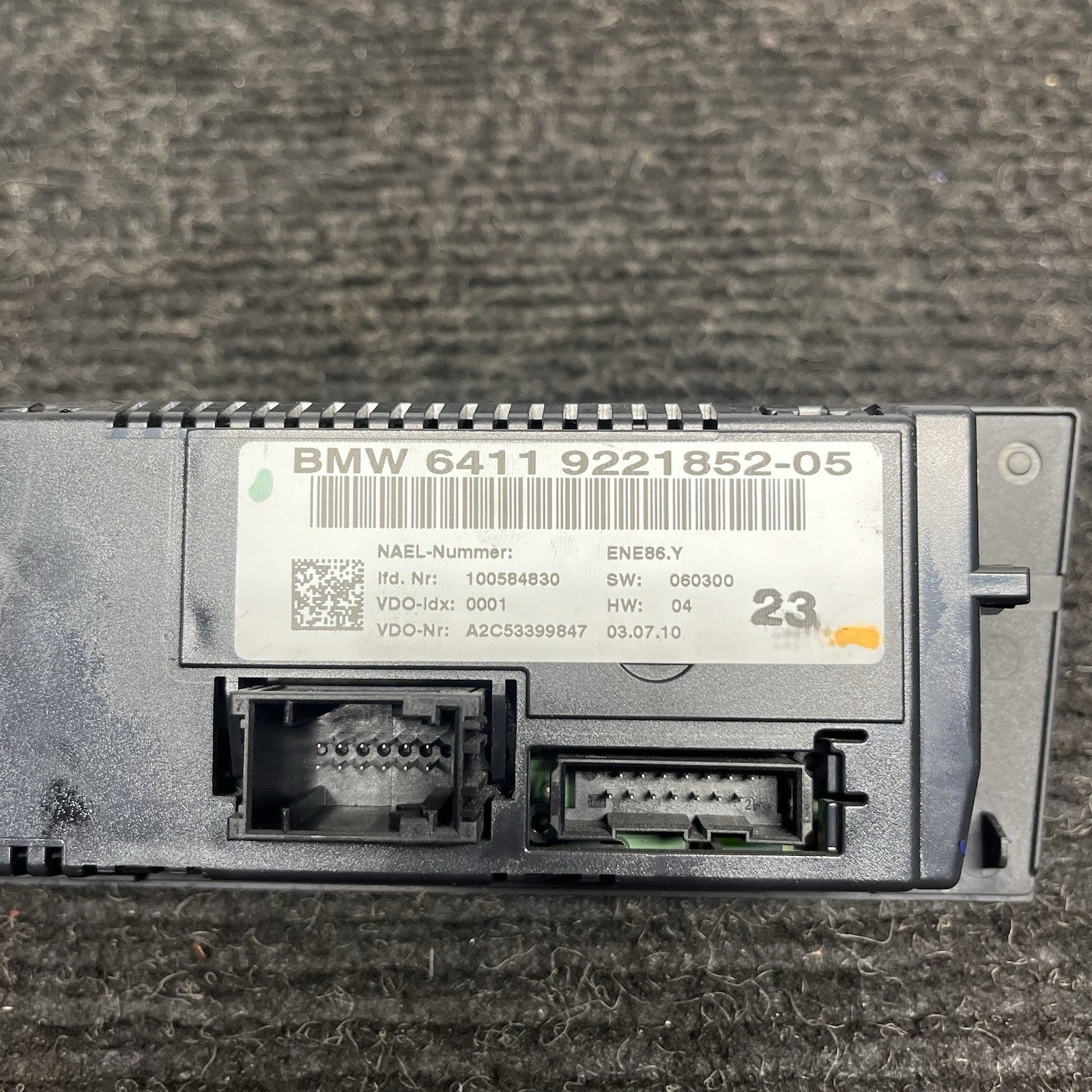 ☑️ BMW E88 E82 E90 E92 135i 335d Air Conditioning AC Climate Control Switch OEM