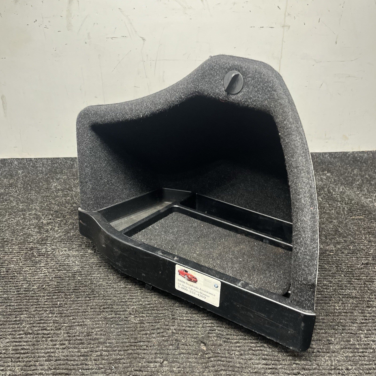☑️ 12-18 BMW F30 328i 330i 340i Rear Emergency Trunk Tool Compartment 7239175
