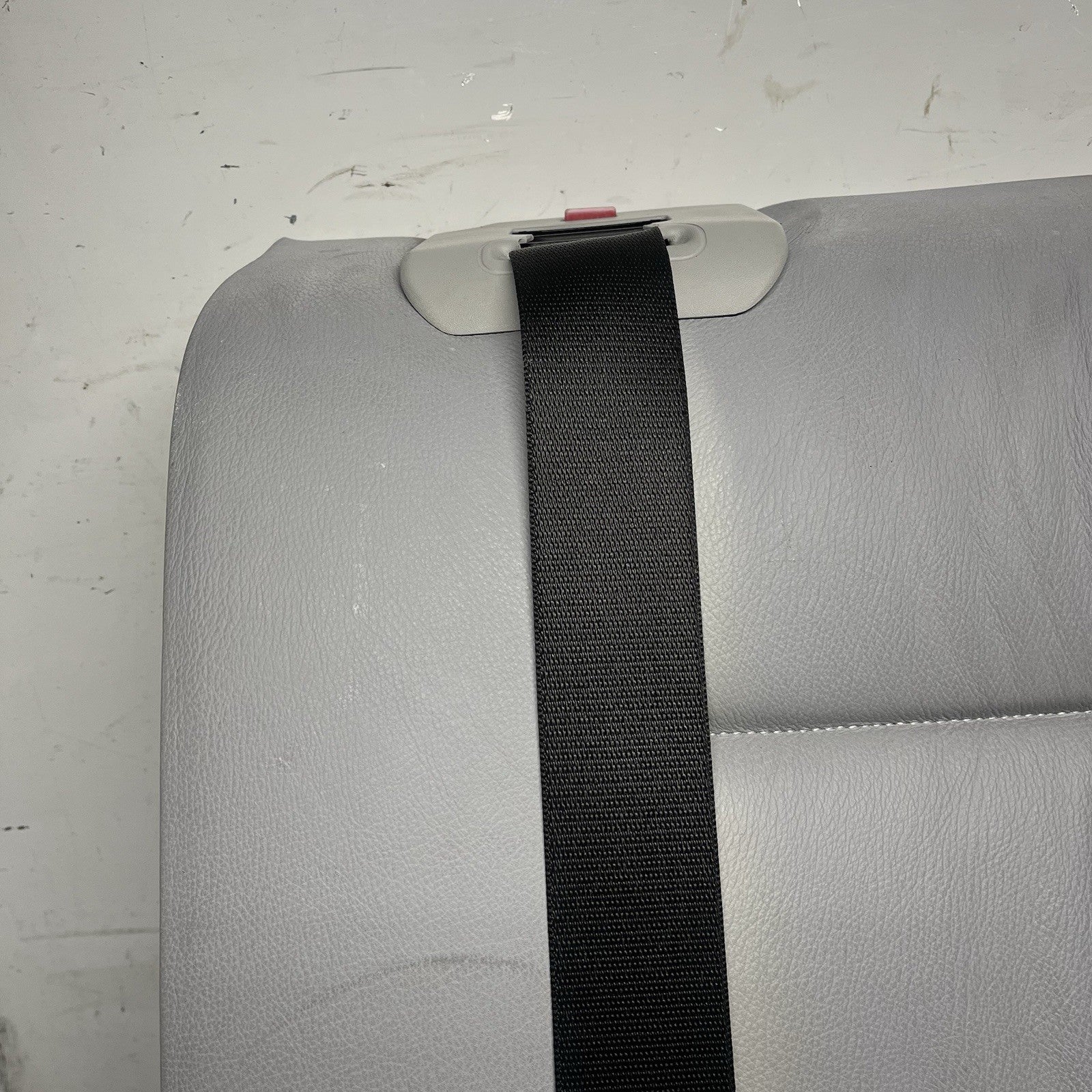 ☑️94-99 BMW E36 3-Series Coupe Sedan Rear Seat Folding Backrest Grey Leather OEM
