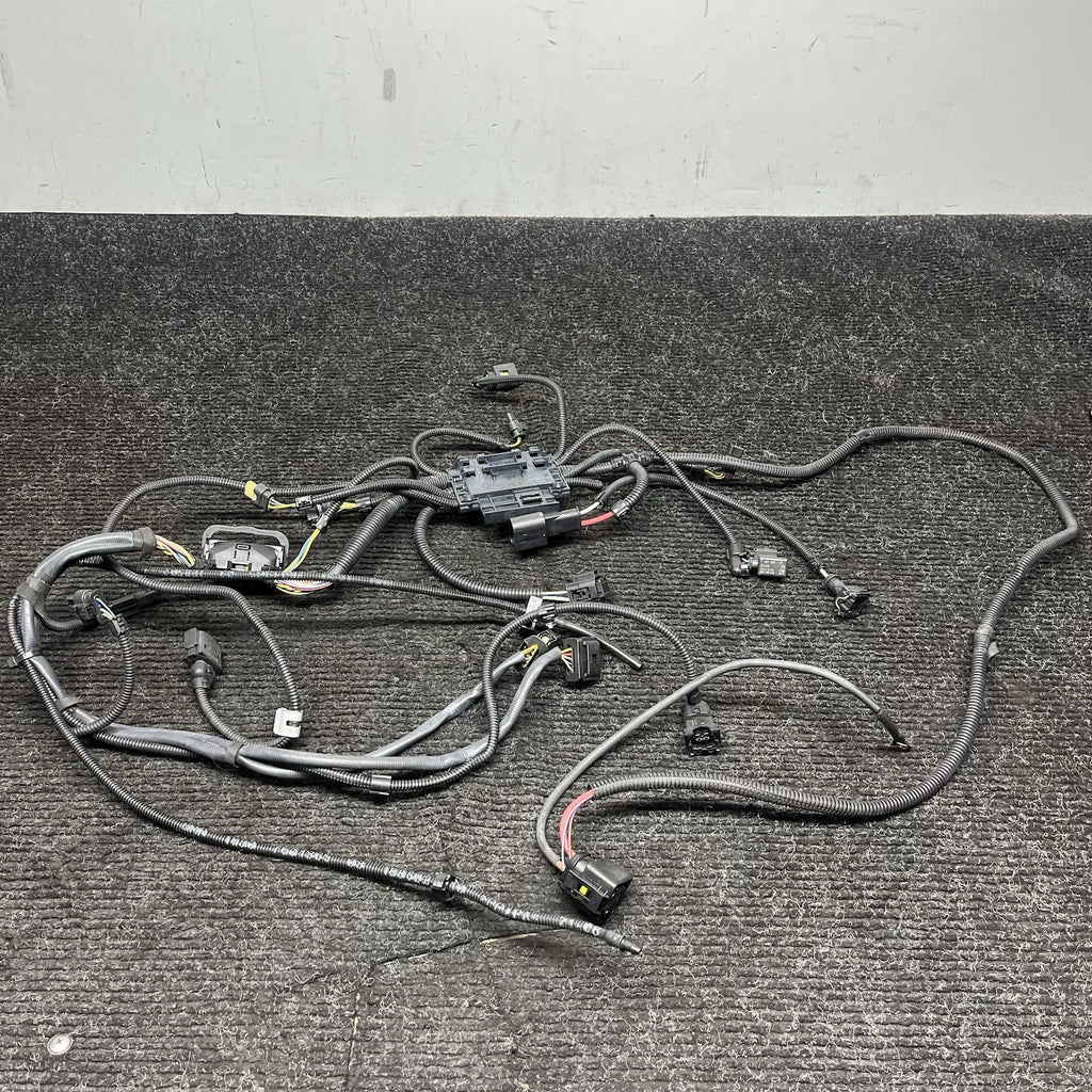 ☑️ 12-19 BMW F10 535i 640i 3.0L N55 Engine Motor Wire Wiring Harness 7591981 OEM