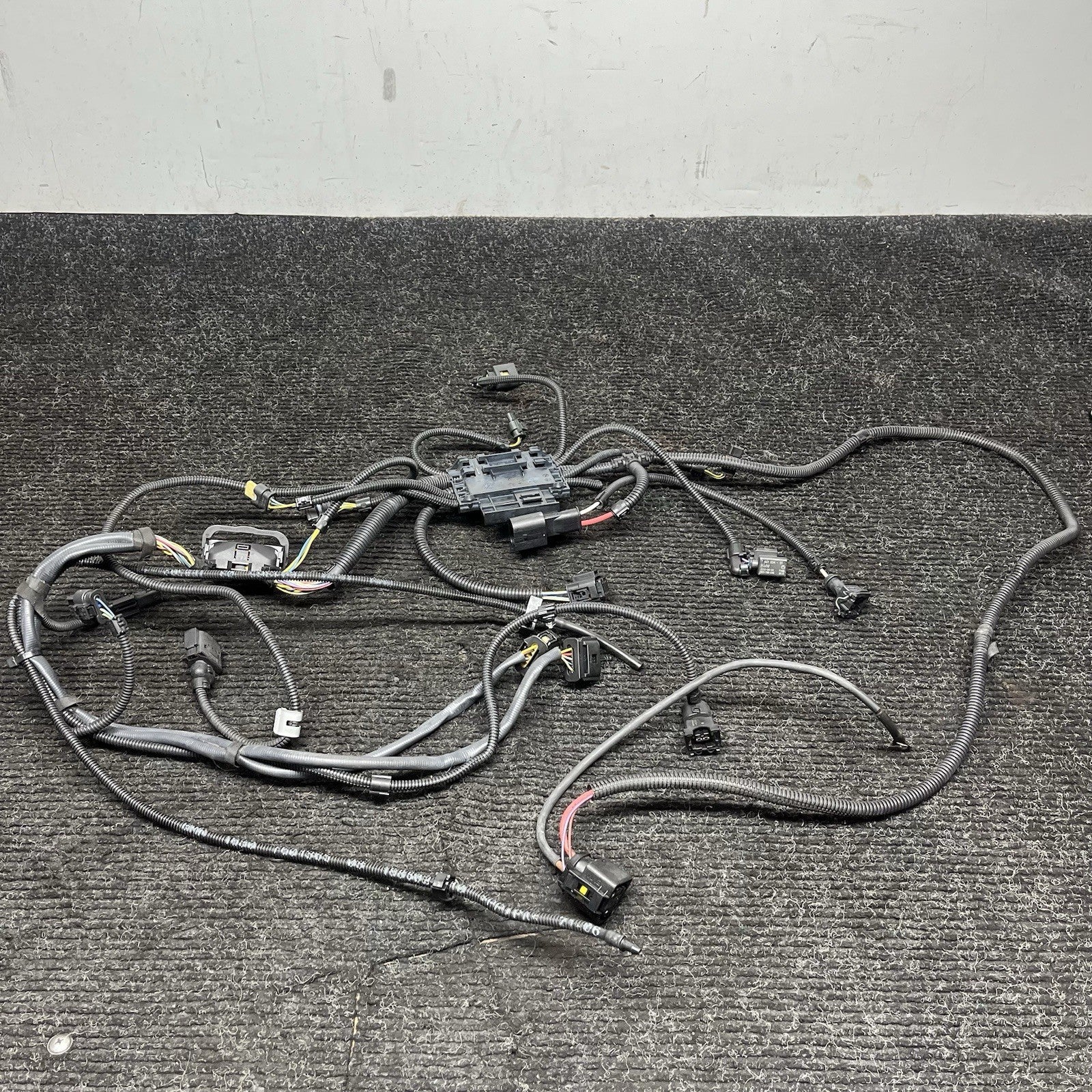 ☑️ 12-19 BMW F10 535i 640i 3.0L N55 Engine Motor Wire Wiring Harness 7591981 OEM