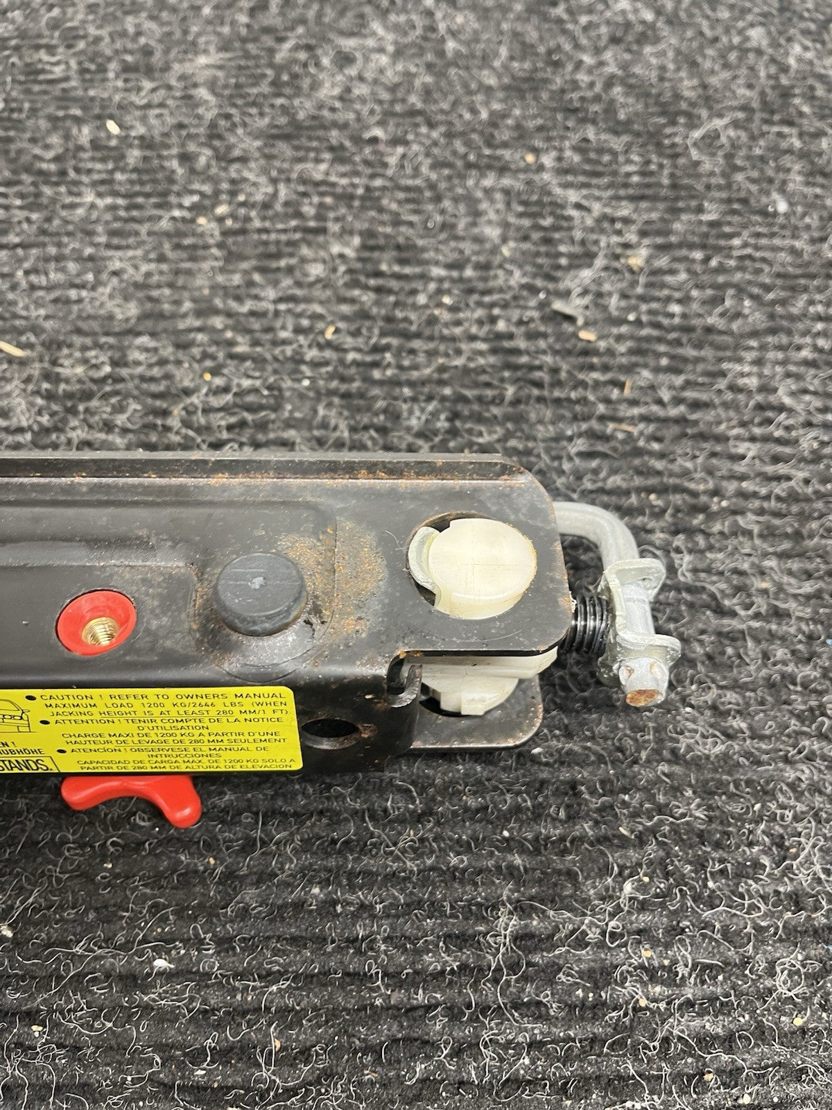 ☑️ 01-06 BMW E46 3-SERIES EMERGENCY SPARE TIRE LIFT JACK TOOL 1096202 OEM