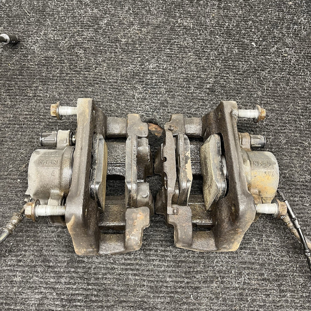 ☑️11-17 OEM BMW F25 X3 Front Right Left Driver Passenger Brake Calipers Disc SET