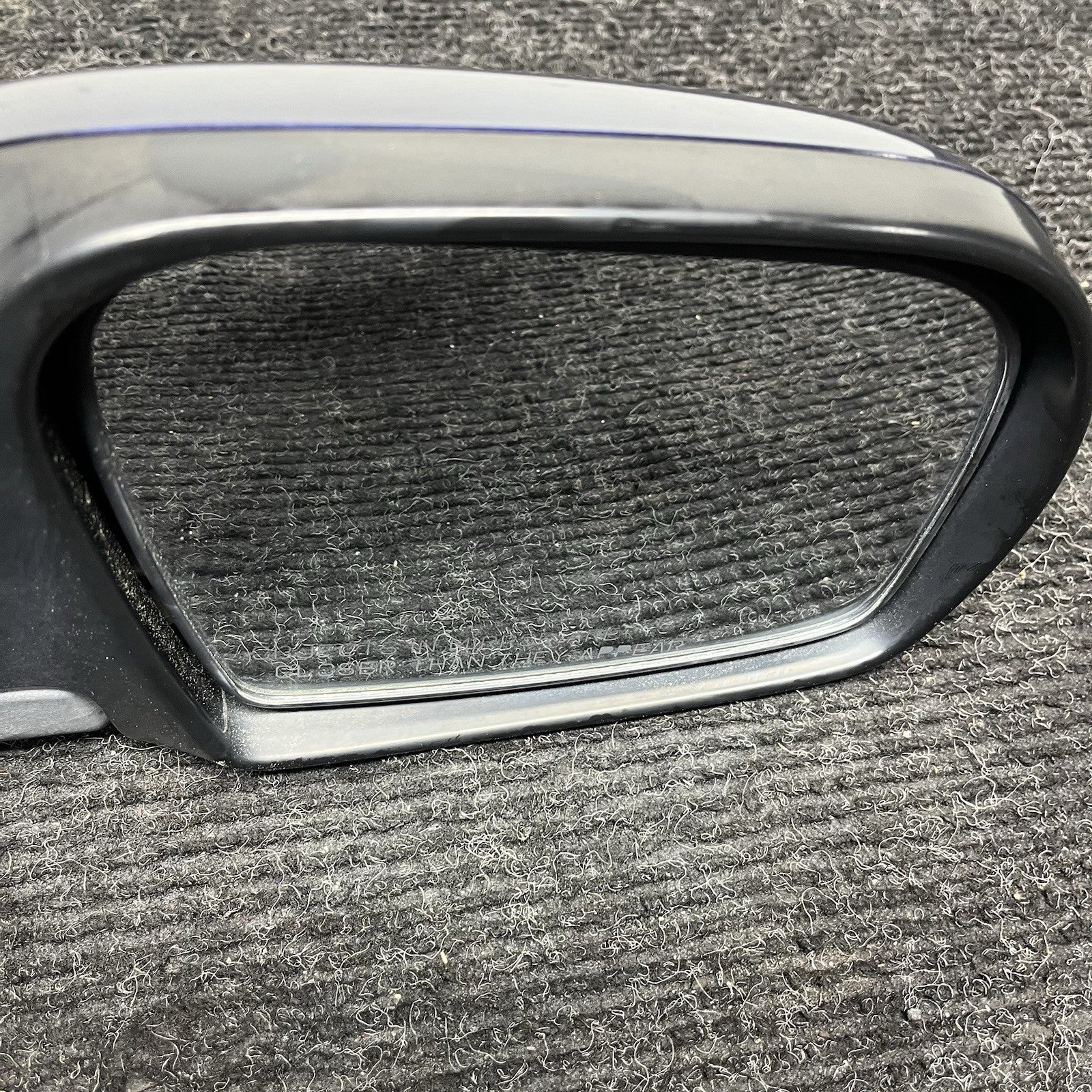 ☑️ 2008-2014 Subaru WRX STI RH Right Passenger Door Mirror DGM Dark Blue OEM