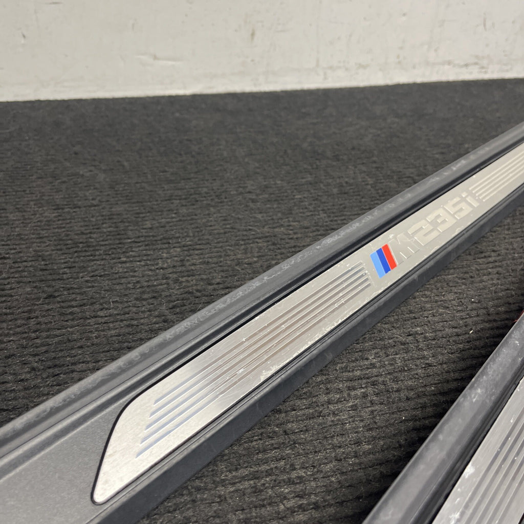 ☑️ 14-16 OEM BMW F22 M235 Pair Door Sills M SPORT Scuff Plate Trim SET NOTE*