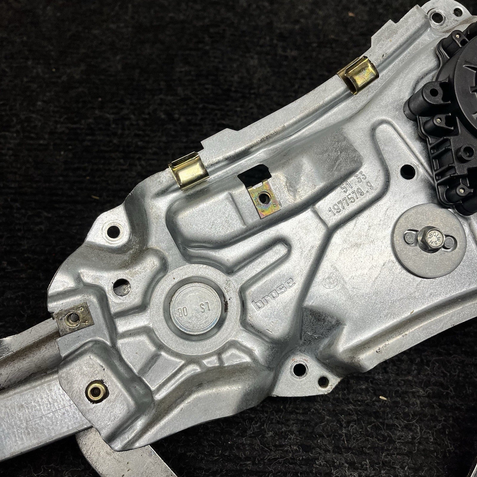 ☑️ BMW 3 Series E36 Coupe Convertible Passenger Left Window Regulator 1977579