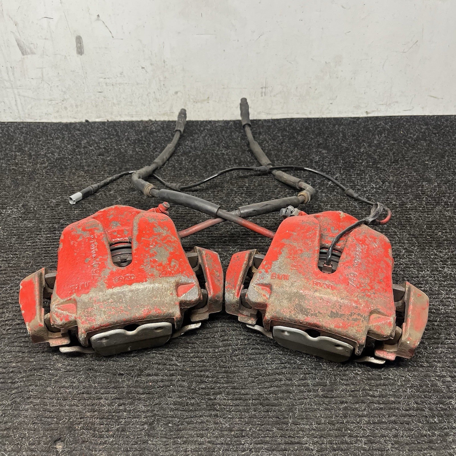 ☑️ 2007-2018 BMW X5 X6 E70 F15 F16 Front Brake Calipers OEM 6776784 6776783