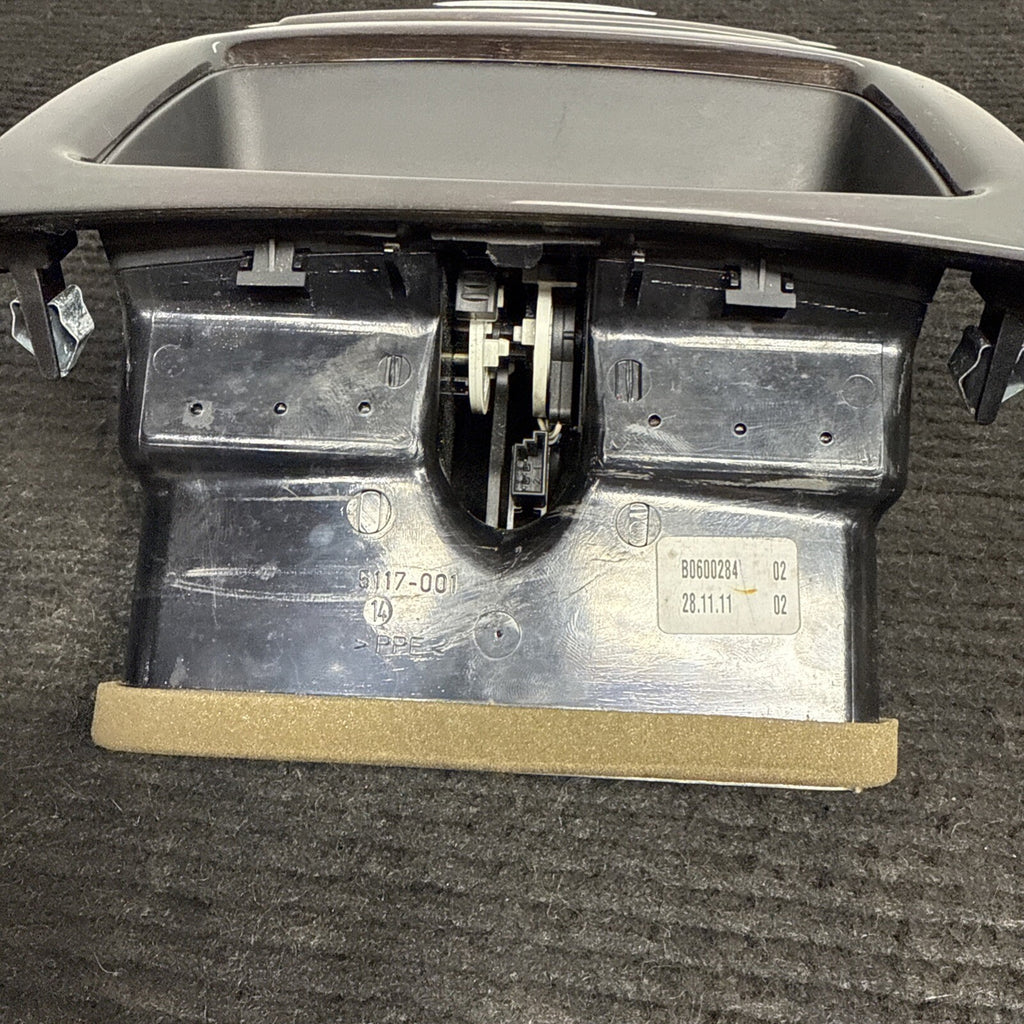 ☑️ BMW E92 E93 328 335 M3 Rear Center Console Air Vent Ashtray Wood Panel OEM