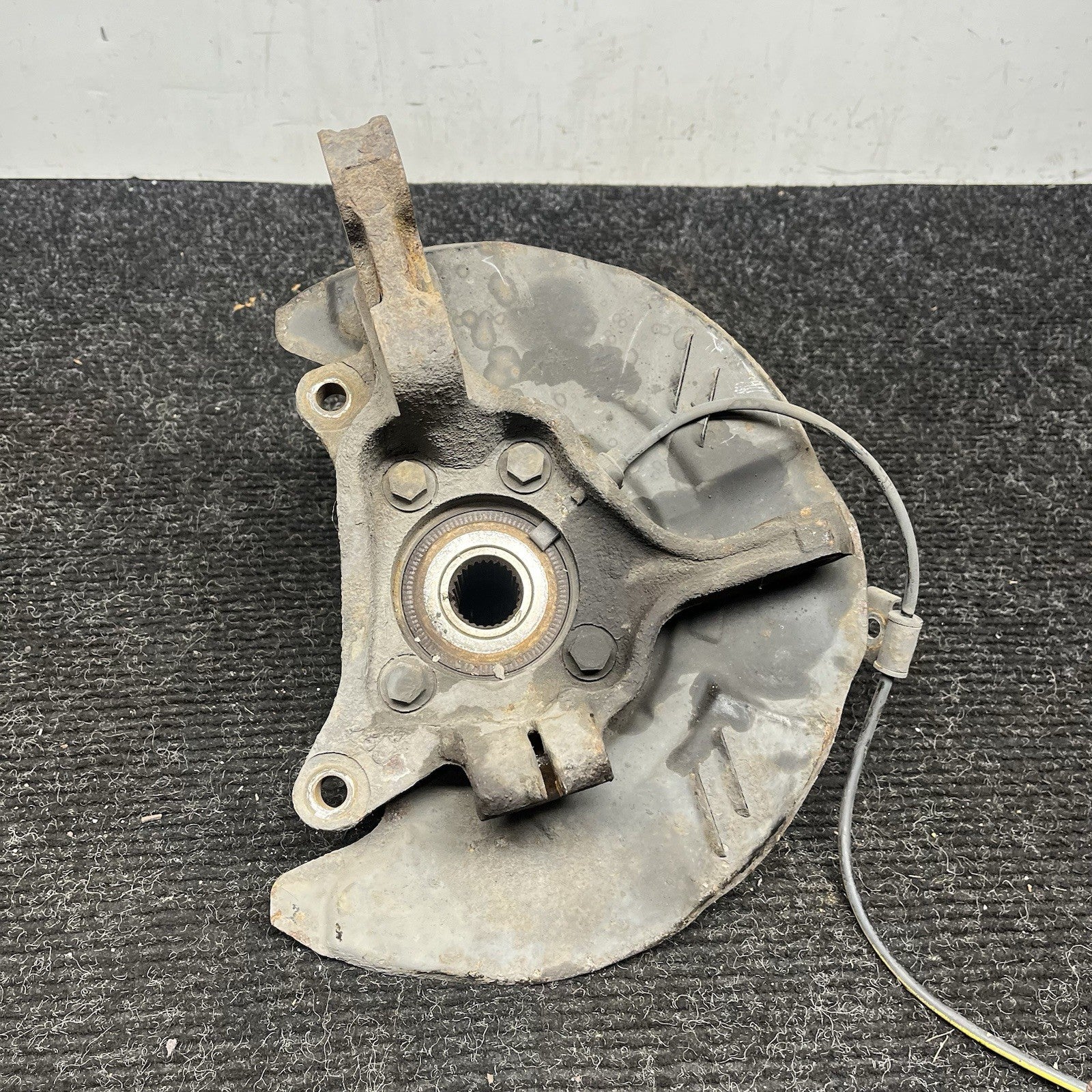 ☑️ 08-14 SUBARU IMPREZA WRX 2.5L FRONT LEFT SPINDLE KNUCKLE WHEELHUB BEARING OEM