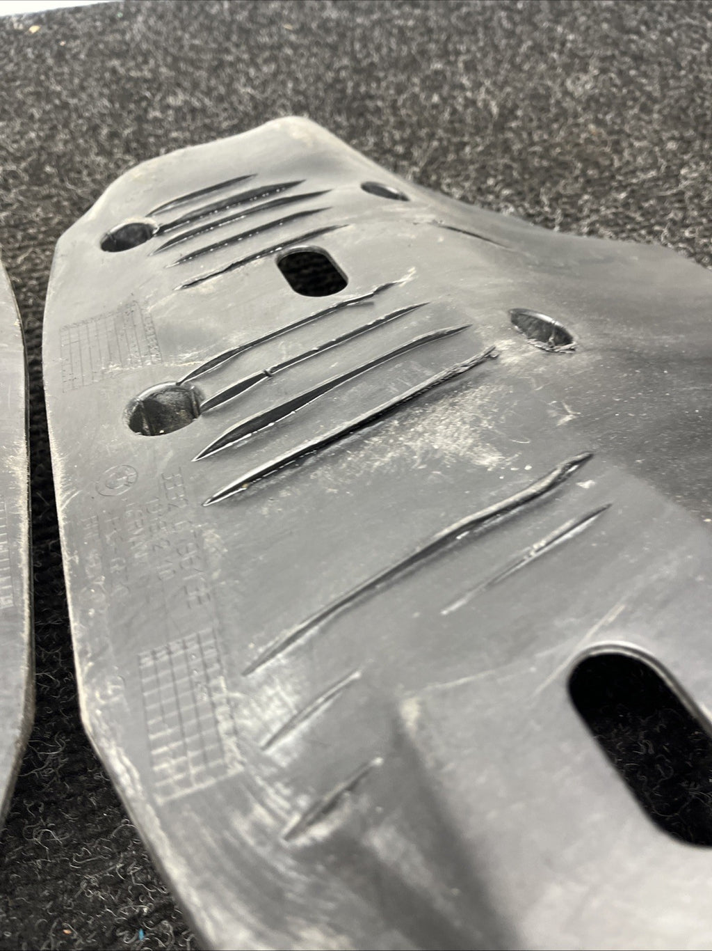 ☑️ 2014 BMW 3-Series 328i 335i F30 F31 Rear Control Arm Cover Shield Set 2pc