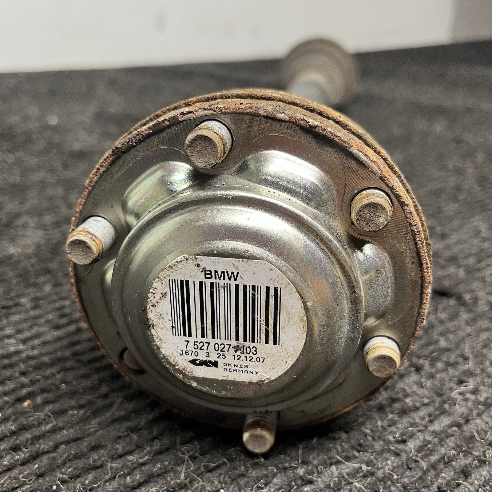 ☑️ 07-13 BMW E90 E91 E92 328xi 335xi AWD Rear Left Axle Shaft Assy 7527027 OEM