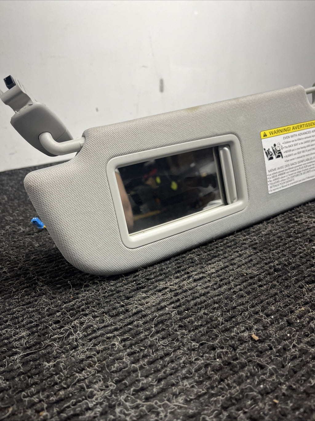 ☑️2012-2016 AUDI A6 S6 A7 S7 Left Sun Visor Set Pair OEM Silver