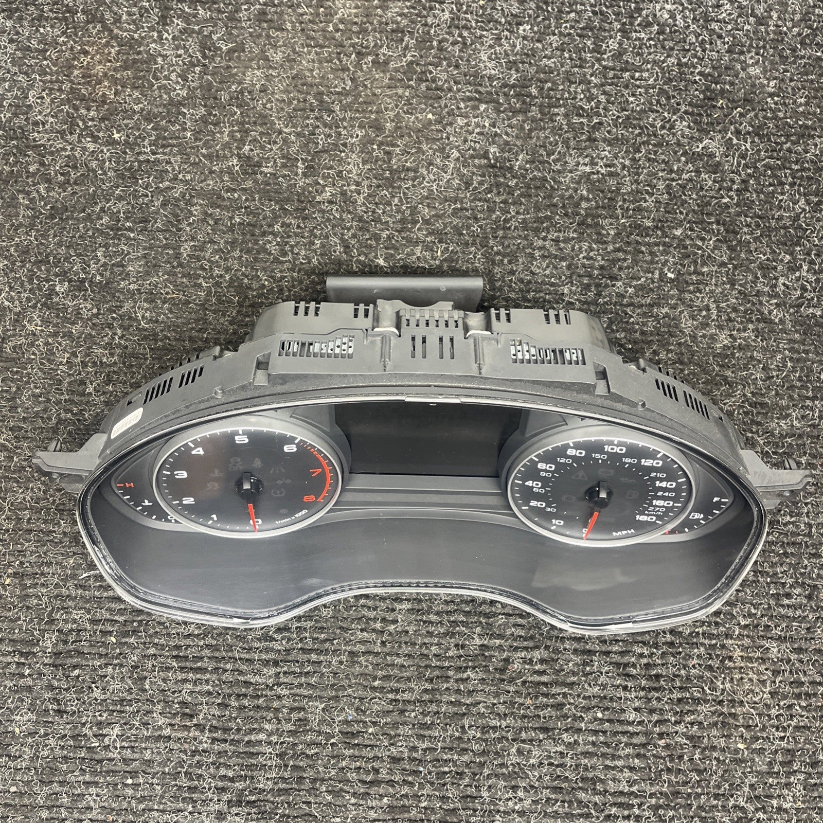 ☑️ 2013 Audi A6 Instrument Cluster Speedometer MPH Night Vision 52k Mls OEM Used