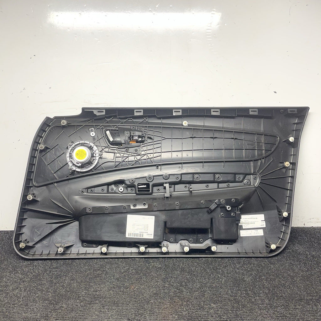 ☑️ 08-13 BMW E88 E82 135i 128i Front Driver Door Card Panel Vinyl Black