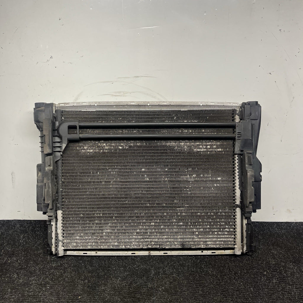 ☑️ 2001-2006 BMW E46 M3 S54 ENGINE RADIATOR A/C CONDENSER OIL COOLER SHROUD SET