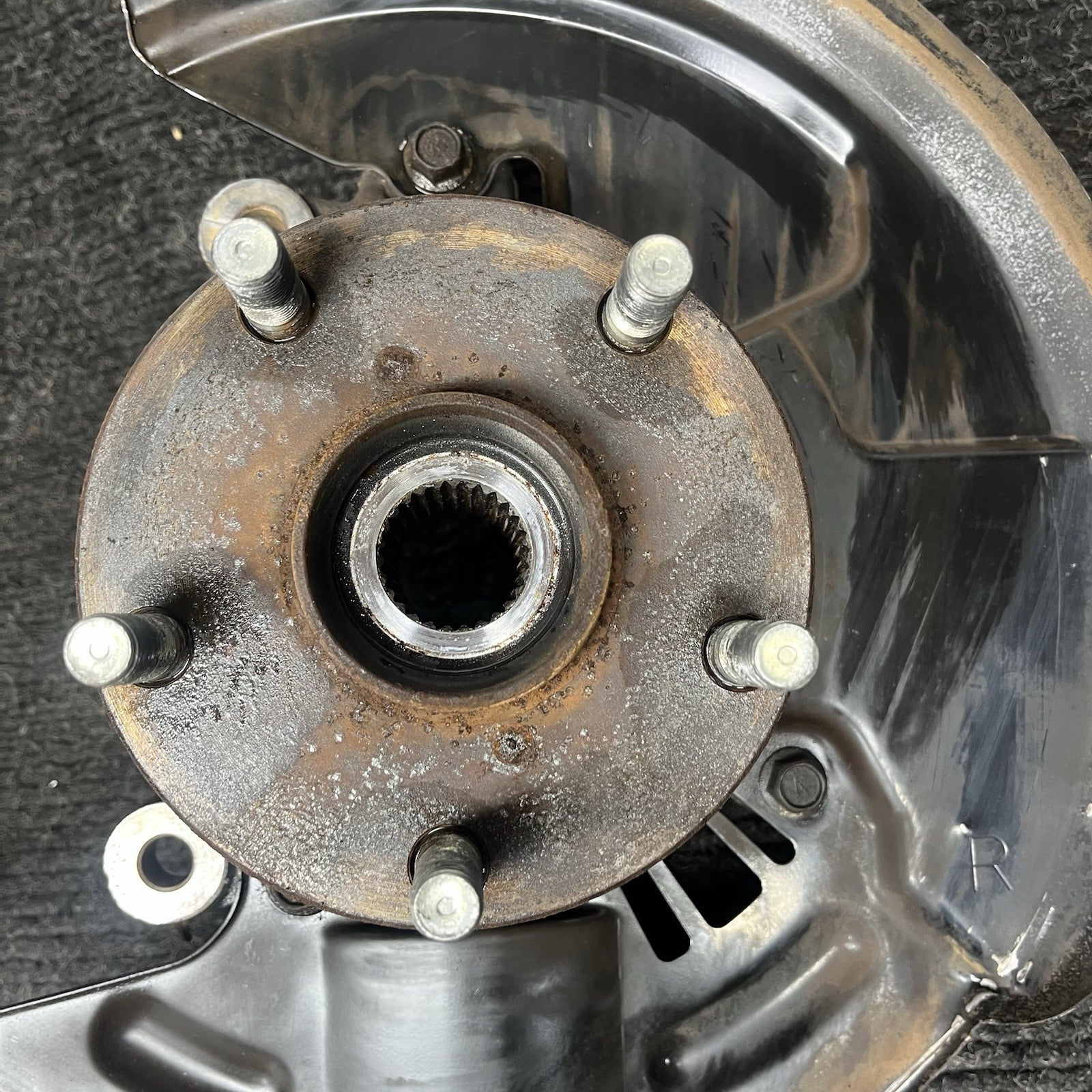 ☑️ 2015-2021 SUBARU WRX 2.0L AWD FRONT RIGHT SIDE SPINDLE KNUCKLE WHEEL HUB OEM