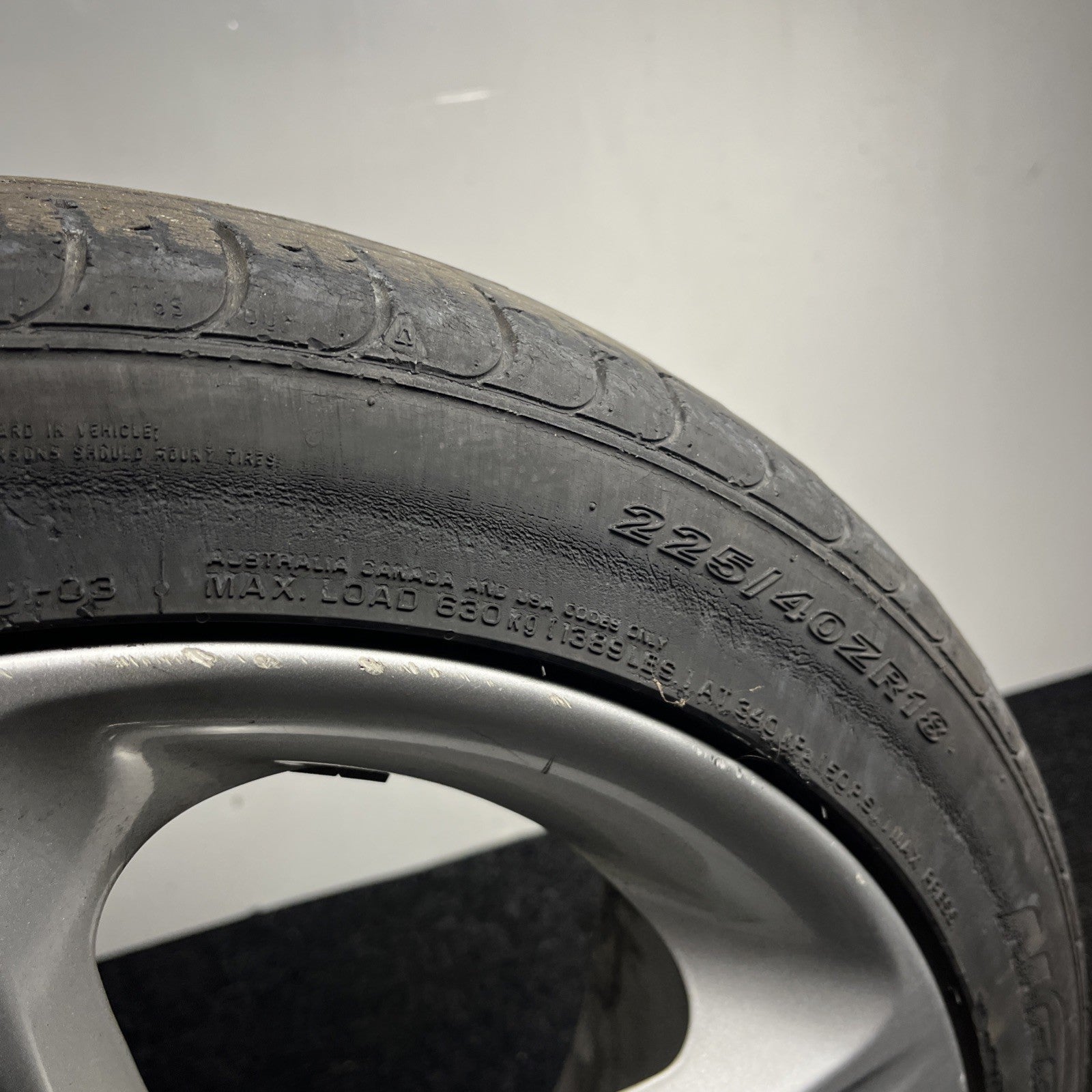☑️ 04-07 BMW E81 E82 E88 18" J 7.5 FRONT WHEEL STYLE 264 W/ TIRE 225/40R18
