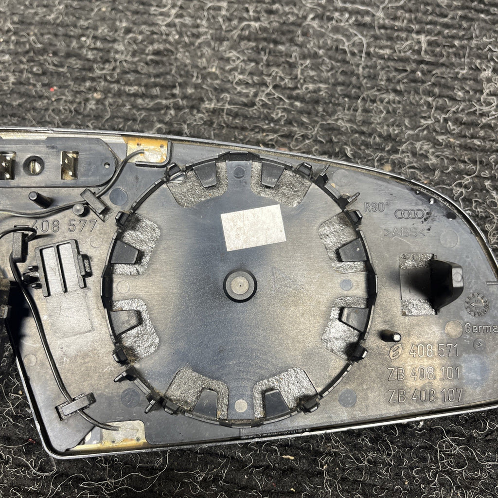 ☑️ AUDI A4/S4 LH DRIVER SIDE HEATED AUTO DIMMING MIRROR 4F085753502S GENUINE OEM