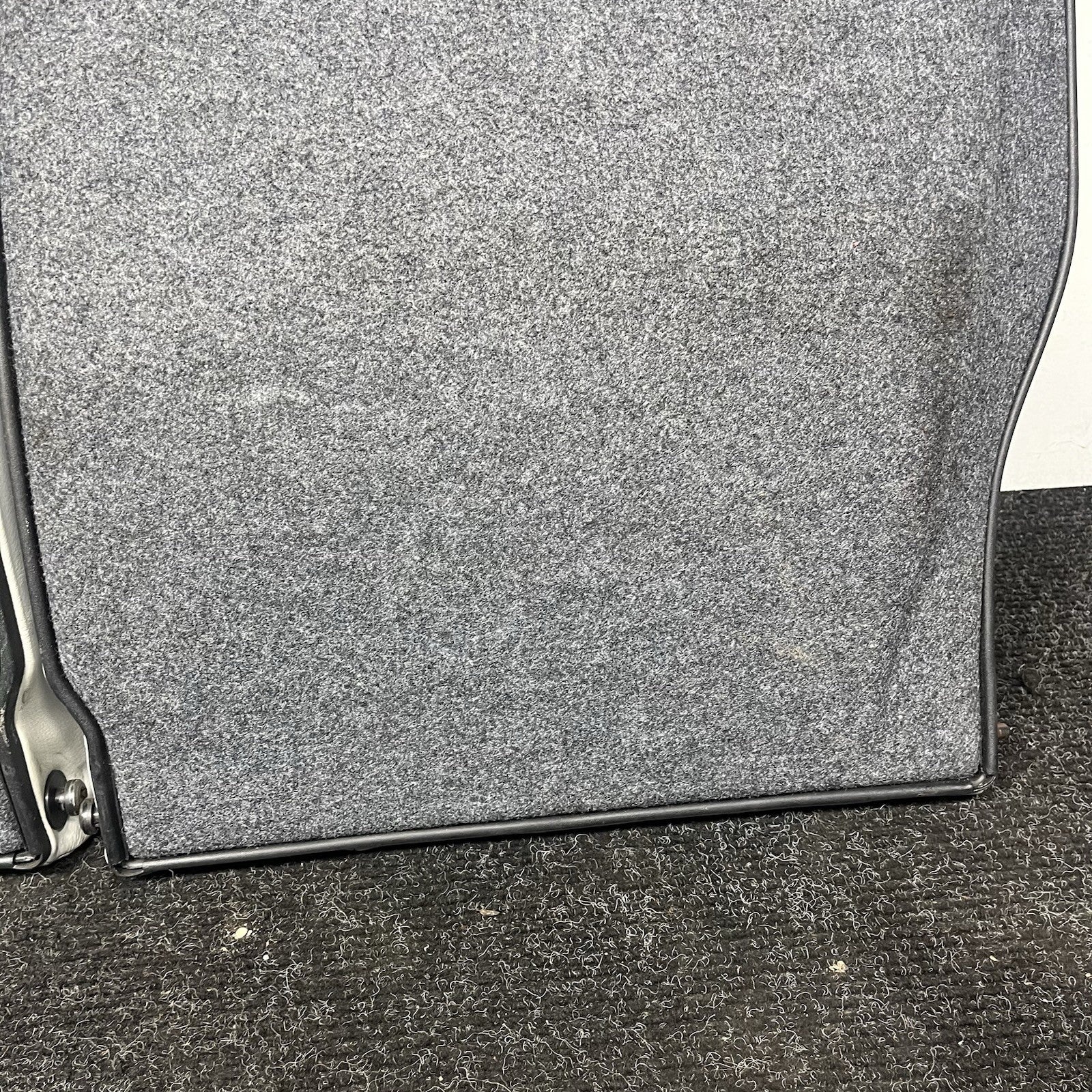 ☑️94-99 BMW E36 3-Series Coupe Sedan Rear Seat Folding Backrest Grey Leather OEM