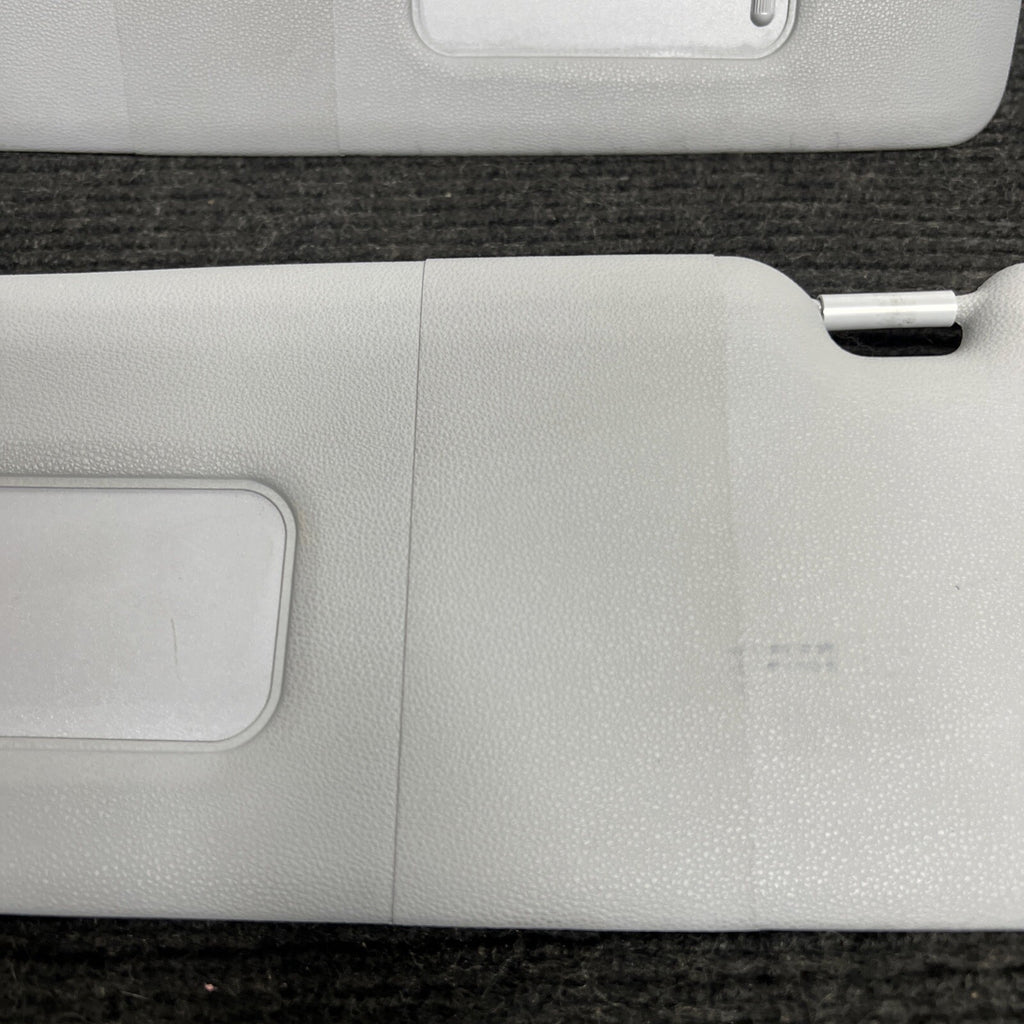 ☑️ BMW E82 128 135 Left Driver Upper Sun Shade Visor Blind Trim Set Cover Oem