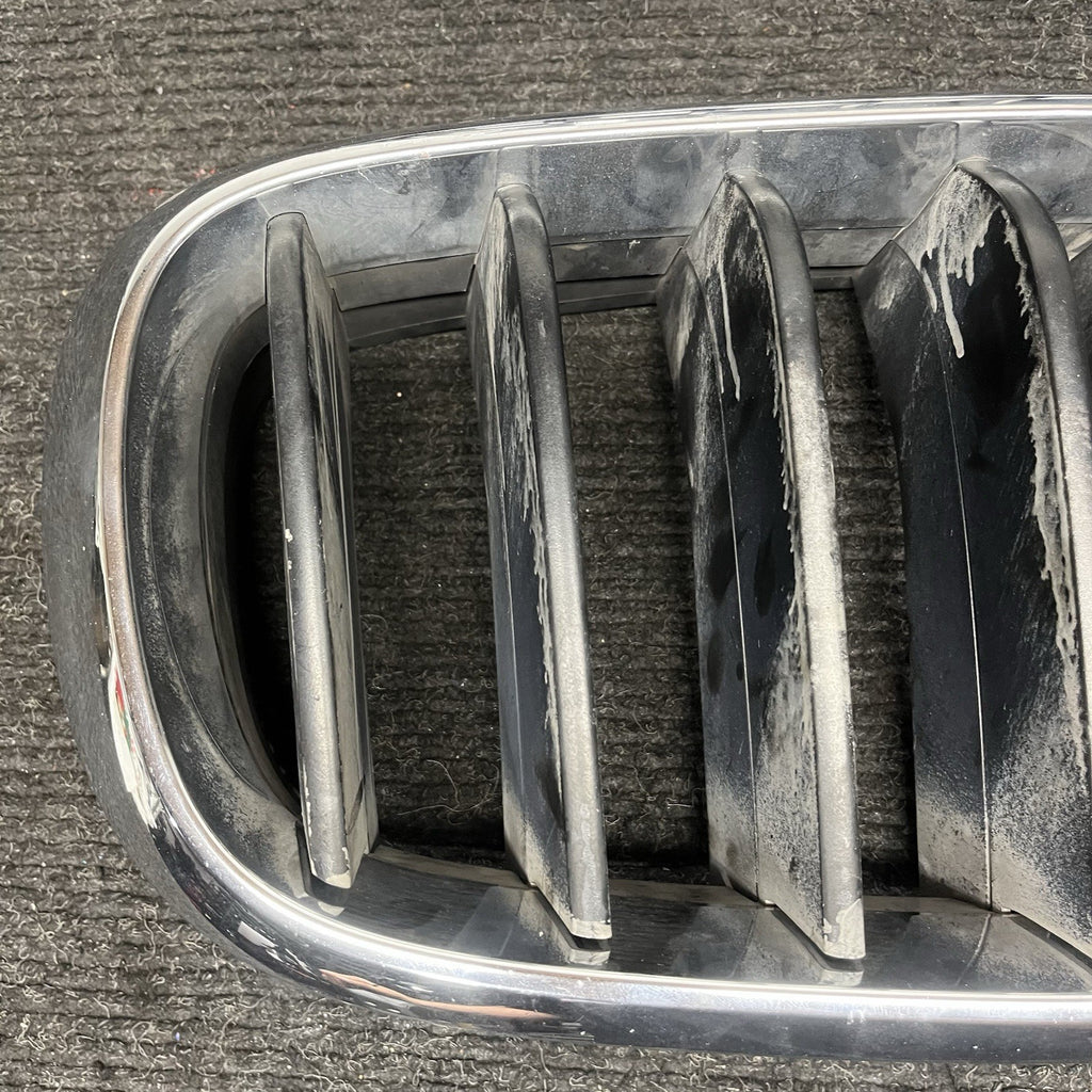 ☑️ 2014-18 BMW X5 F15 KIDNEY GRILLE RIGHT & LEFT 7316076 7316075 OEM