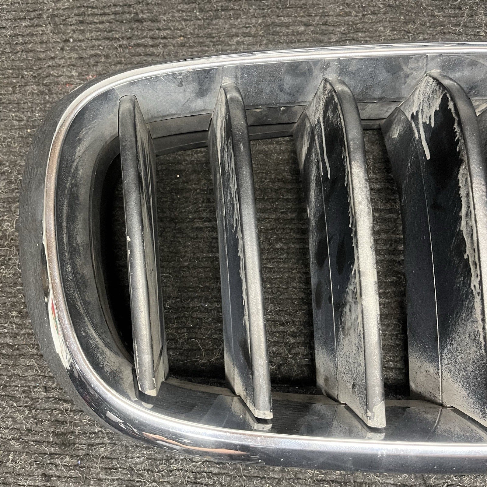 ☑️ 2014-18 BMW X5 F15 KIDNEY GRILLE RIGHT & LEFT 7316076 7316075 OEM