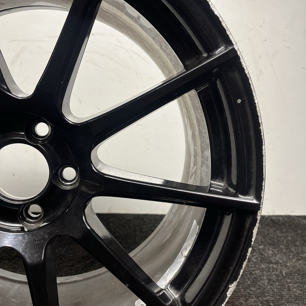 ☑️ 18X9.5 Enkei TS10 Wheel/Rim Gloss Black 5x100 Inset 45