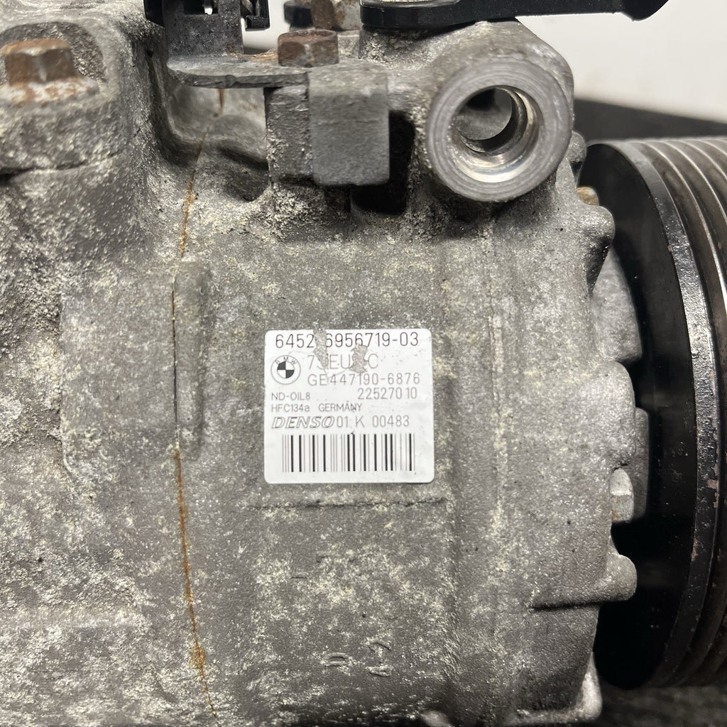 ☑️ BMW E92 135i 335i N54 N55 ENGINE A/C AC COMPRESSOR AIR CONDITIONING UNIT OEM