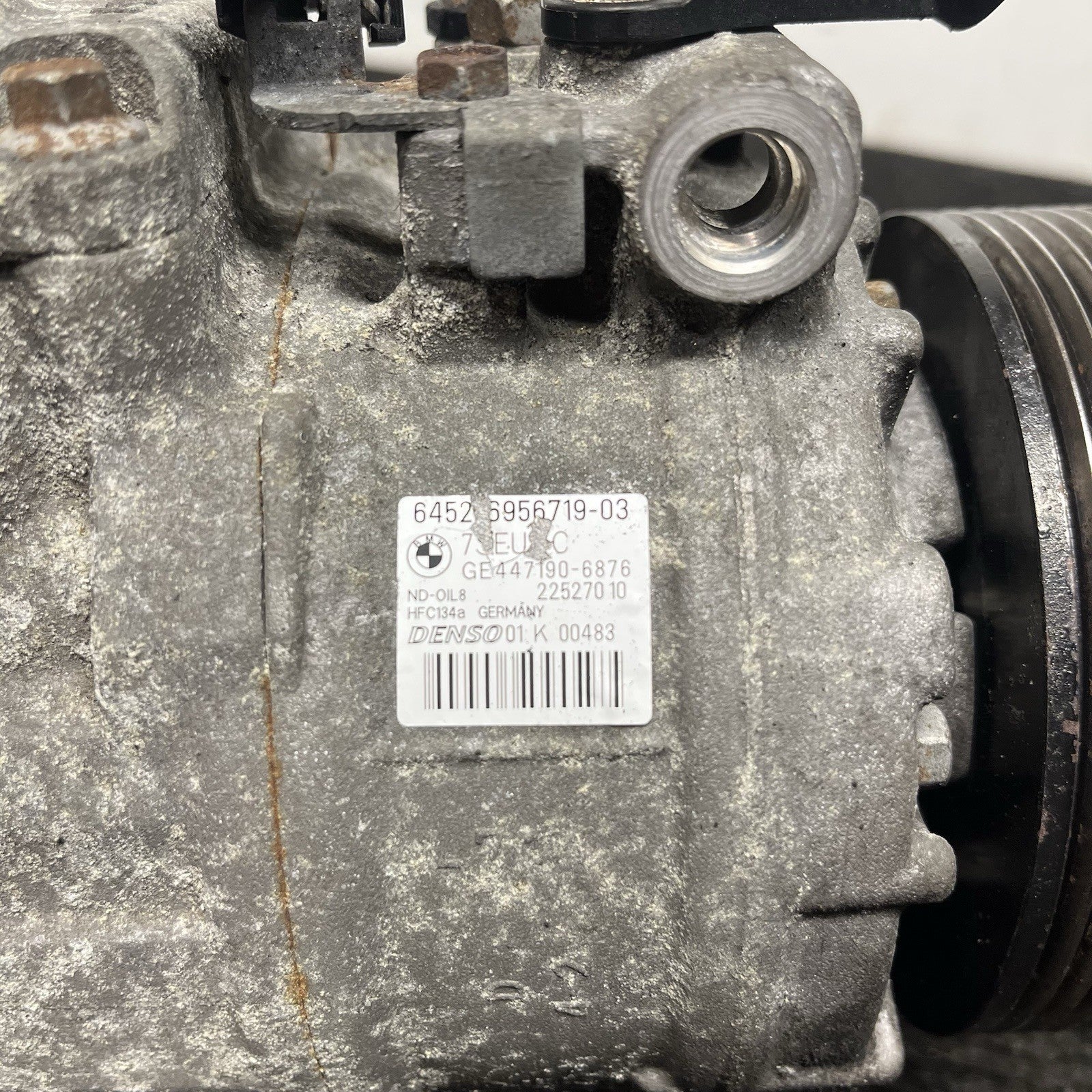 ☑️ BMW E92 135i 335i N54 N55 ENGINE A/C AC COMPRESSOR AIR CONDITIONING UNIT OEM