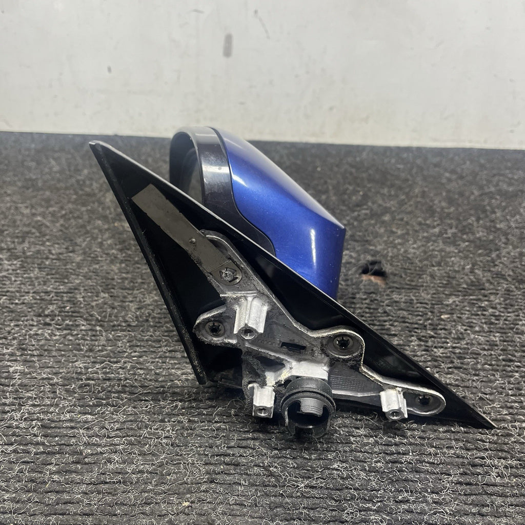 ☑️ 11-13 BMW E82 E88 OEM DRIVER LEFT SIDE DOOR POWER FOLD MIRROR BLUE