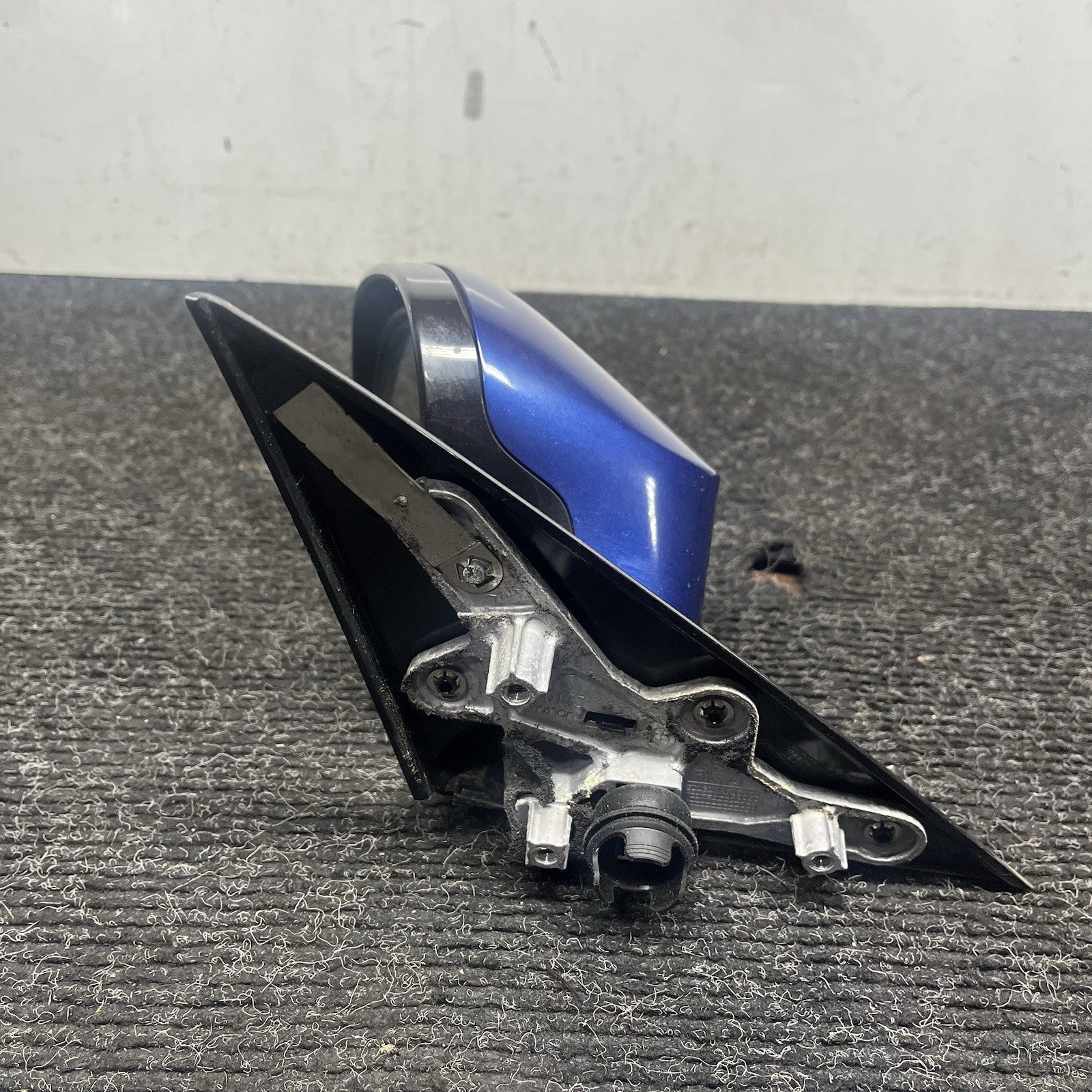 ☑️ 11-13 BMW E82 E88 OEM DRIVER LEFT SIDE DOOR POWER FOLD MIRROR BLUE