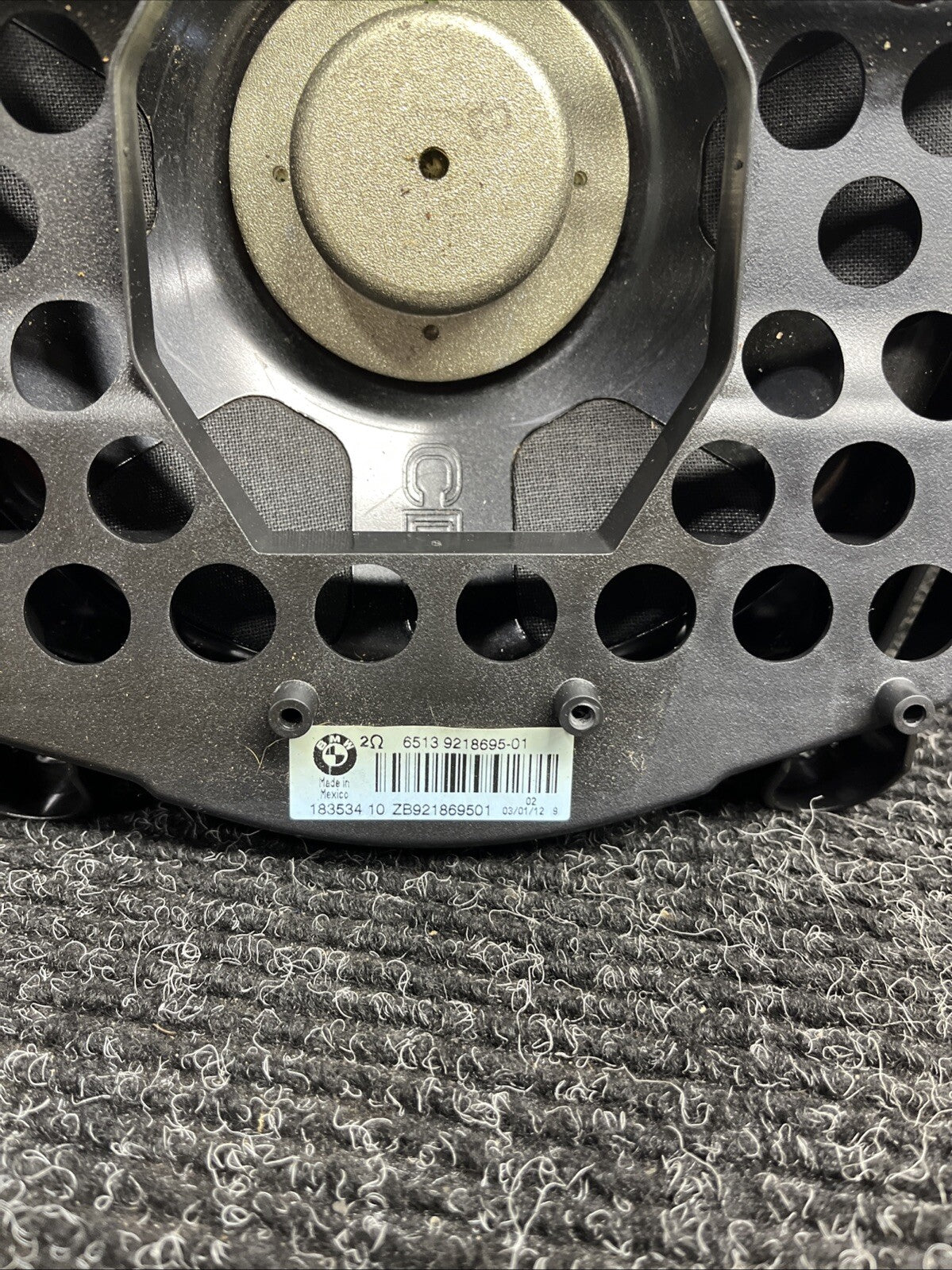 ☑️ BMW E70 E71 F15 F15 F25 X5 X6 X3 Subwoofer Woofer Audio Speaker Set HiFi OEM