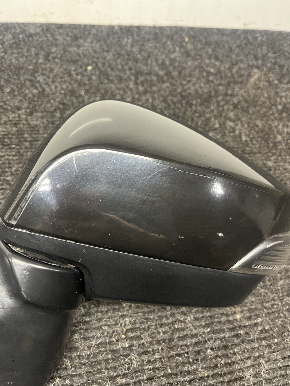 ☑️ 15-21 SUBARU WRX STI DRIVER LEFT FRONT DOOR MIRROR HEATED 5 WIRE OEM BLACK