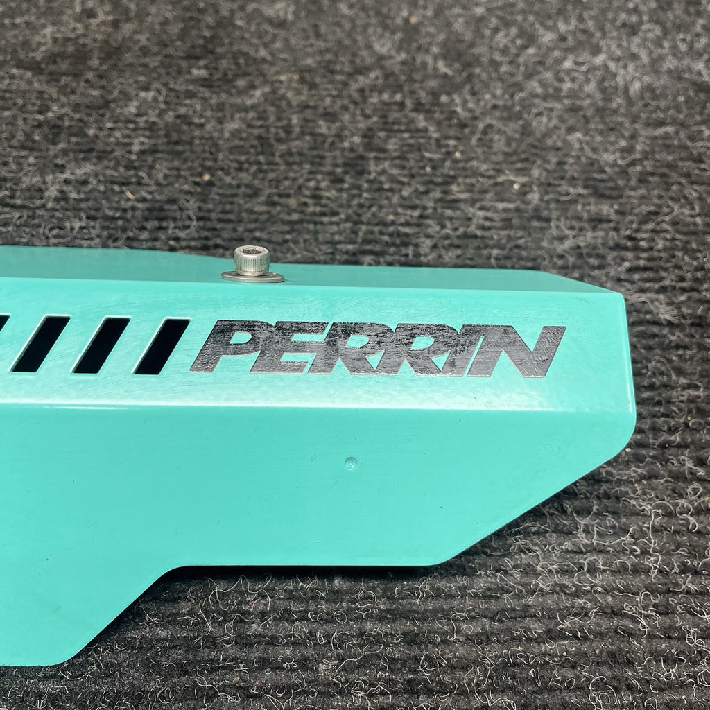 ☑️ Perrin Teal Blue Pulley Cover Fits Subaru EJ20 EJ25