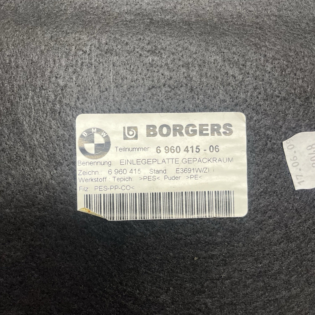 ☑️ Trunk Floor Carpet Mat Cargo Liner Cover OEM BMW Convertible E88 128i 135i