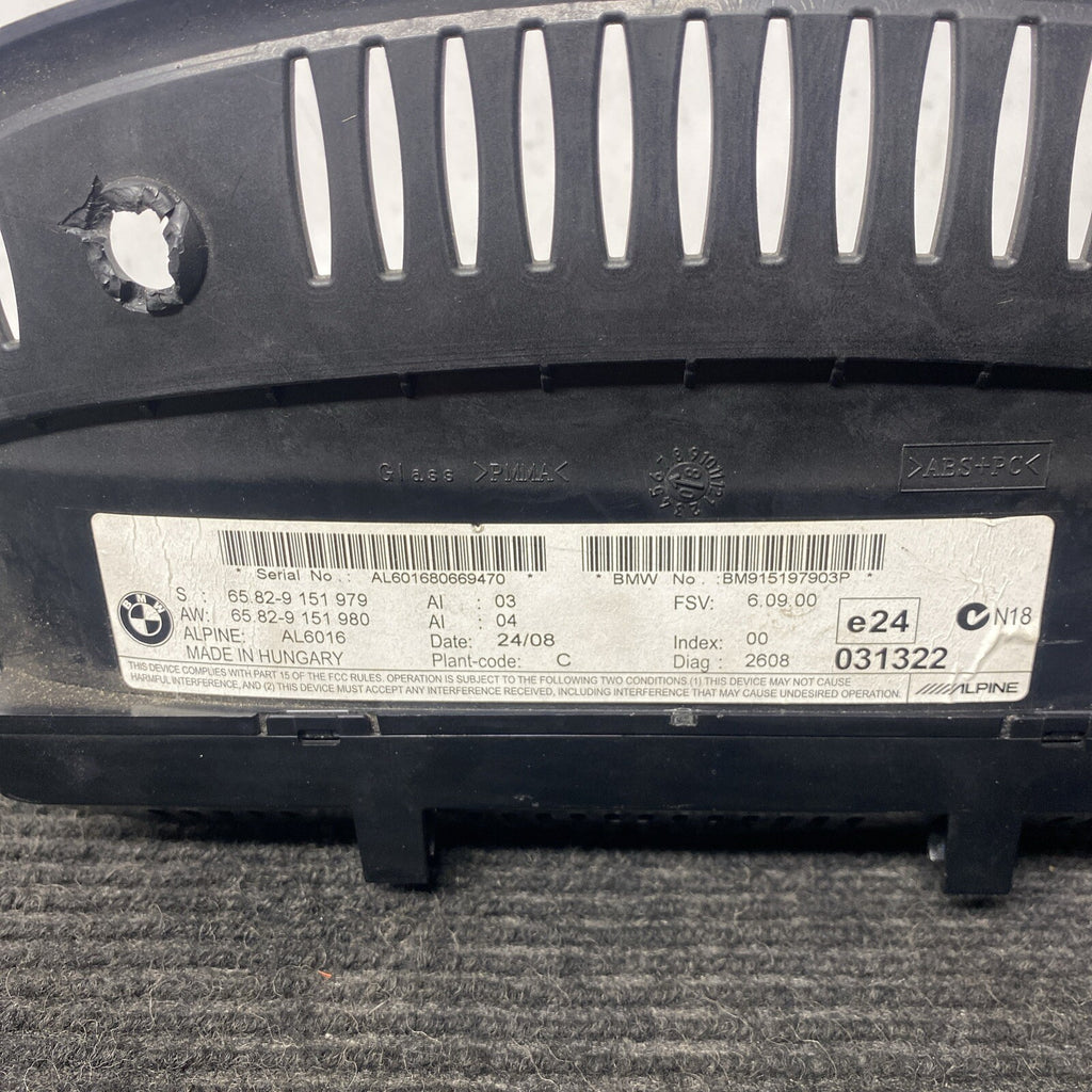 ☑️ 2008-2013 BMW M3 E92 E93 E90 NAVIGATION RADIO SCREEN MONITOR DISPLAY 9151979