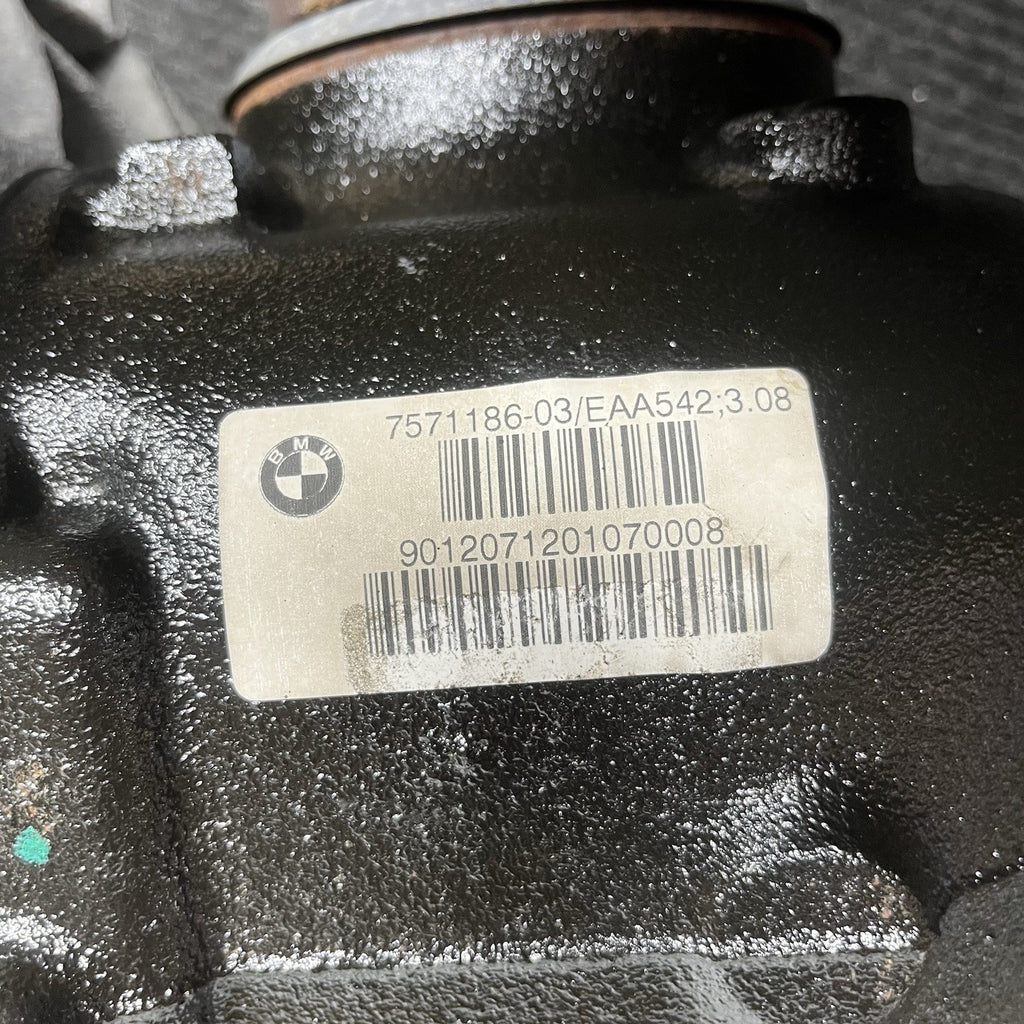 ☑️07-13 BMW E82 E88 E90 E92 135 335 Rear Axle Manual Differential 3.08 Ratio OEM