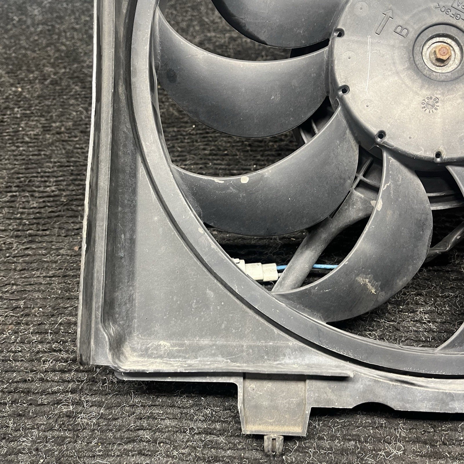 ☑️ 2008-2014 Subaru Impreza WRX STI Right Radiator Fan Motor Assembly RH OEM