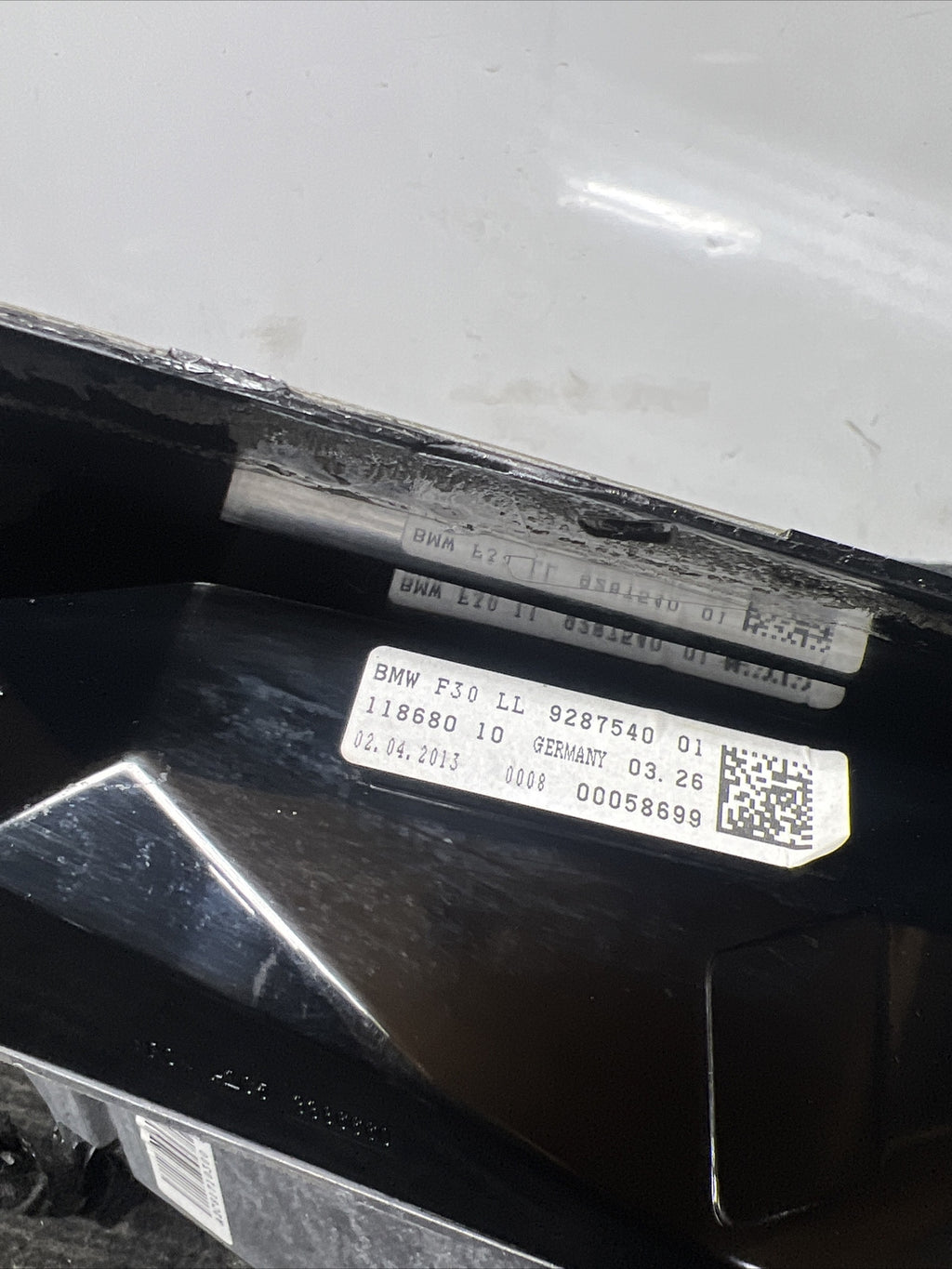 12-18 BMW 3-Series F30 Heads Up Display 9287540